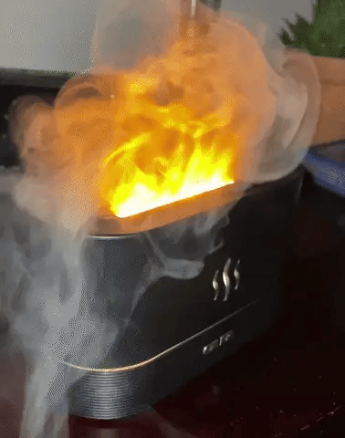 Humidificador y Difusor de Aromas LED - CleanFlame™