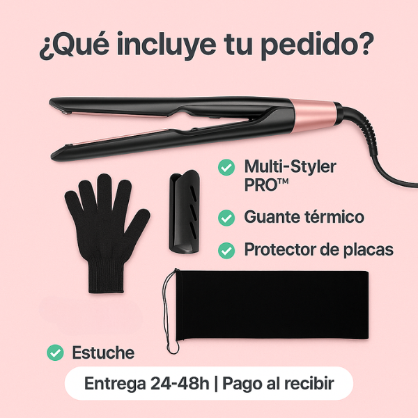 Plancha de Pelo Multi-Styler PRO™ 2 en 1
