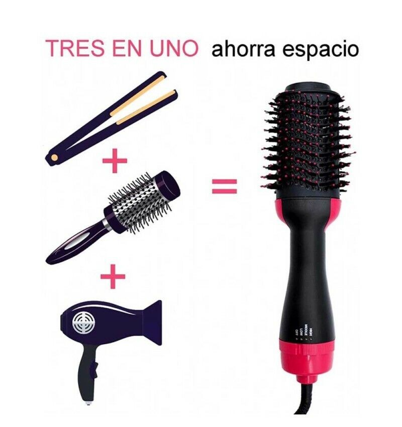 ProbStep™ | Cepillo Secador 3 en 1 + Crema Alisadora (GRÁTIS)