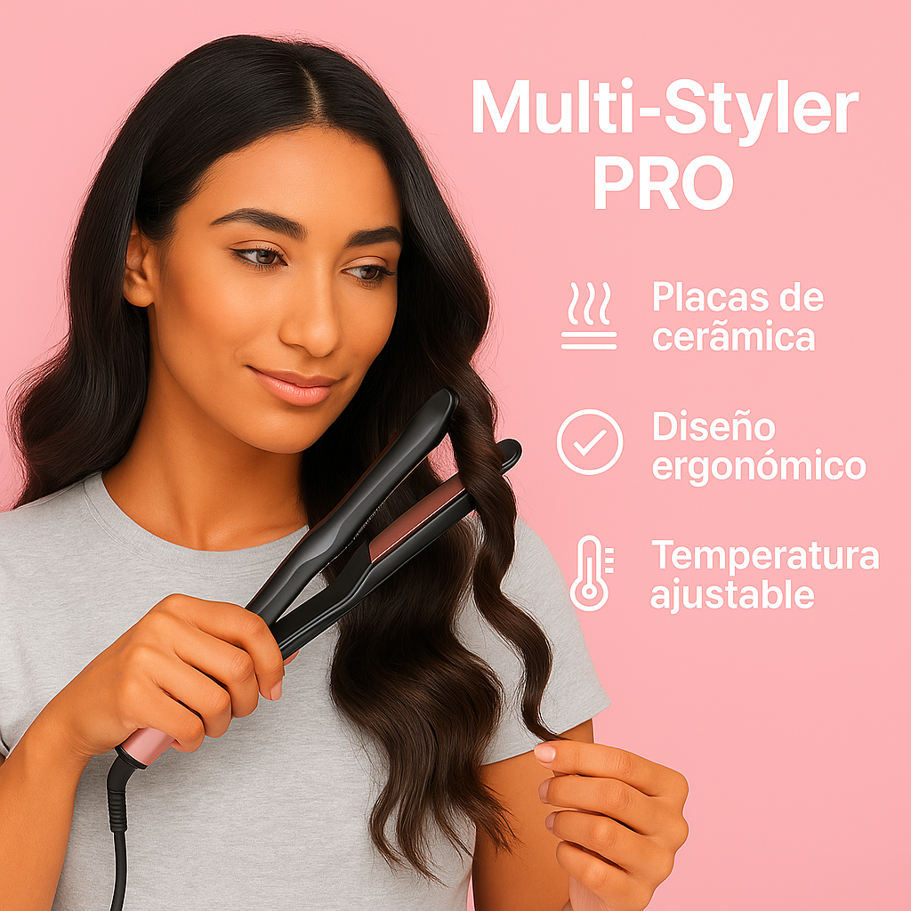 Plancha de Pelo Multi-Styler PRO™ 2 en 1