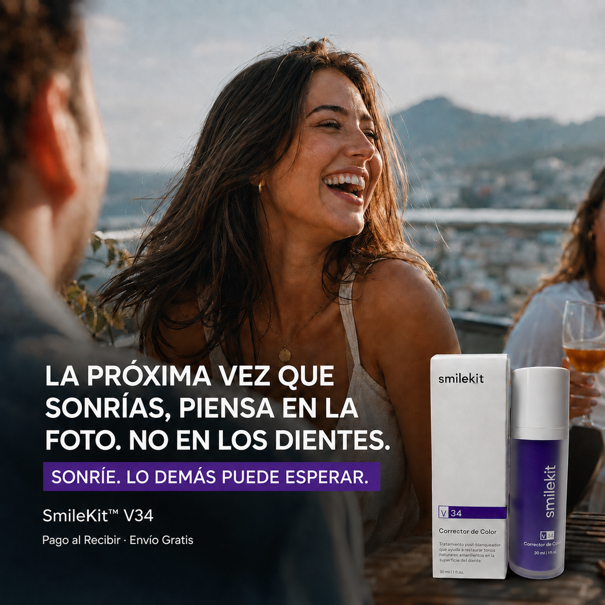 Serum Blanqueador Dental SmileKit™ V34