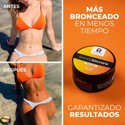 Crema Bronceadora ShineBrown™ 210ml