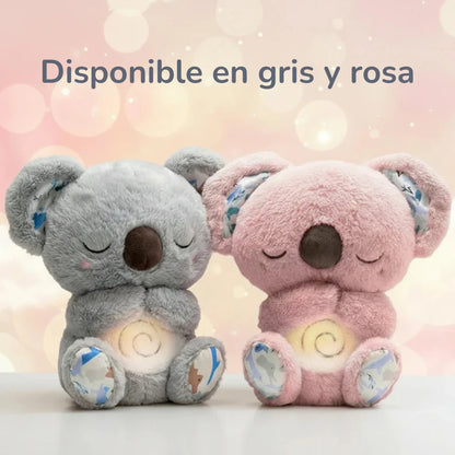 KoalaZen™ | Peluche Calmante con Respiración, Luz y Sonido
