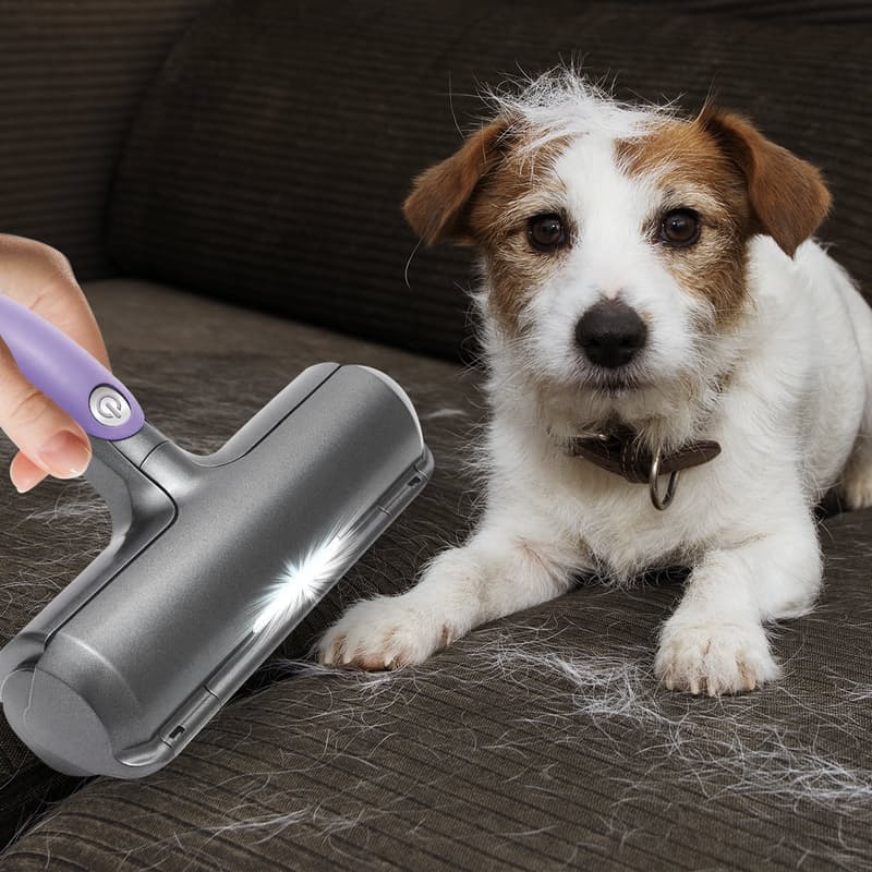 Rodillo Quita Pelos mascotas con LED | FurDaddy