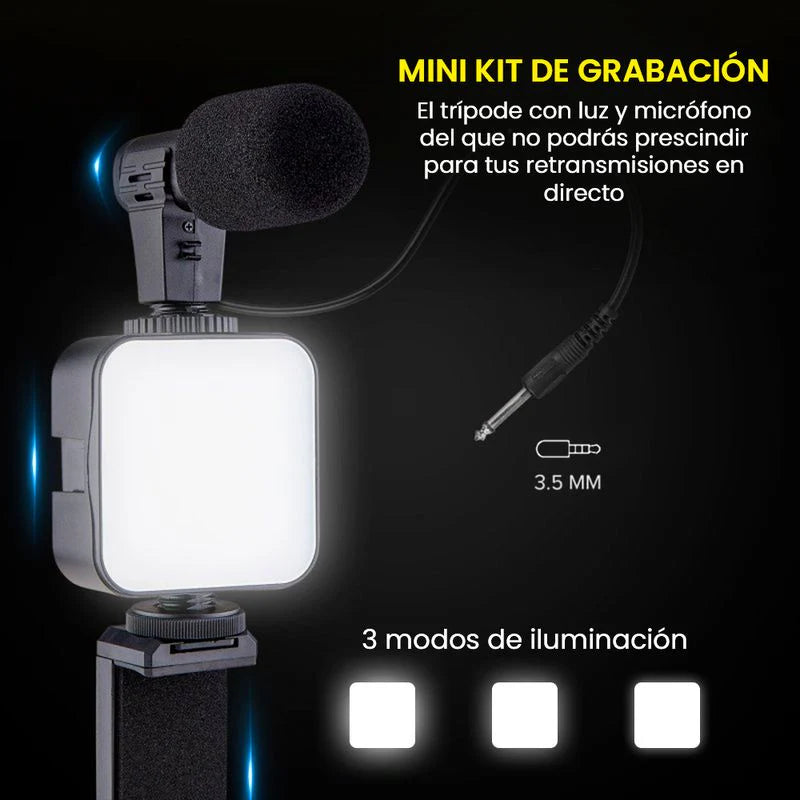 Kit Videomaker ProVlog® 5 en 1
