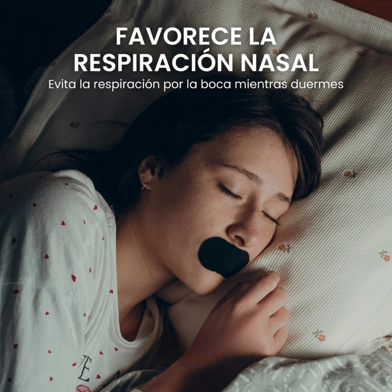 Cinta Bucal NasalPro™ – Respira Bien, Duerme Mejor