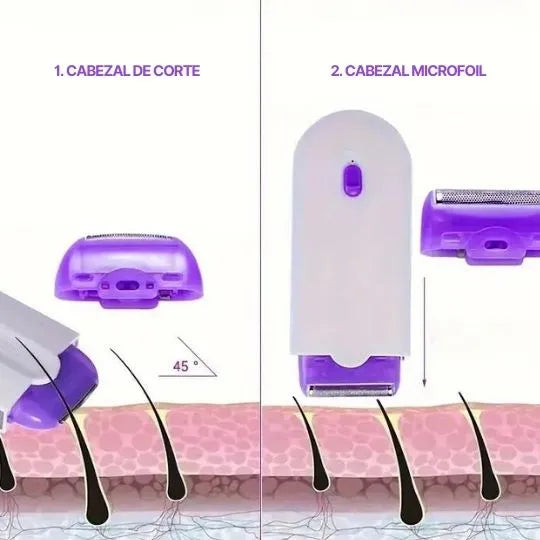 Depiladora Corporal FINISHING TOUCH® + Depiladora Facial Eléctrica (GRÁTIS)