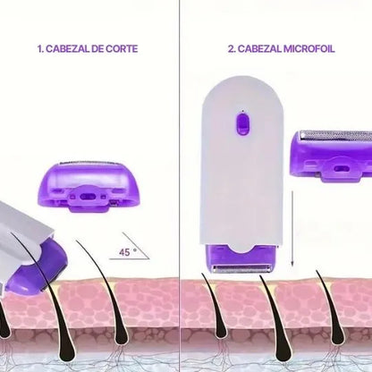 Depiladora Corporal FINISHING TOUCH® + Depiladora Facial Eléctrica (GRÁTIS)