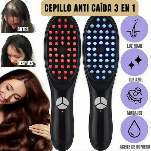Cepillo Masajeador con Terapia Anti Caída | CepiLuxe®