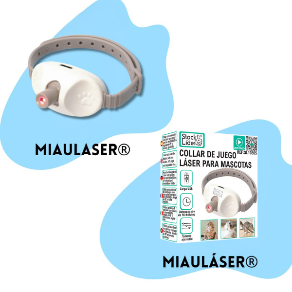 Collar-Juguete Láser para Gatos MiauLáser®