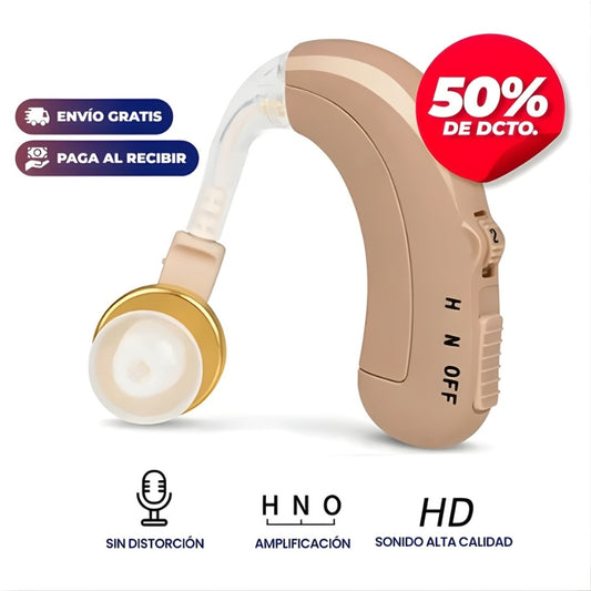 AUDÍFONO AMPLIFICADOR DE SONIDO PARA LA SORDERA CIBERSONIC