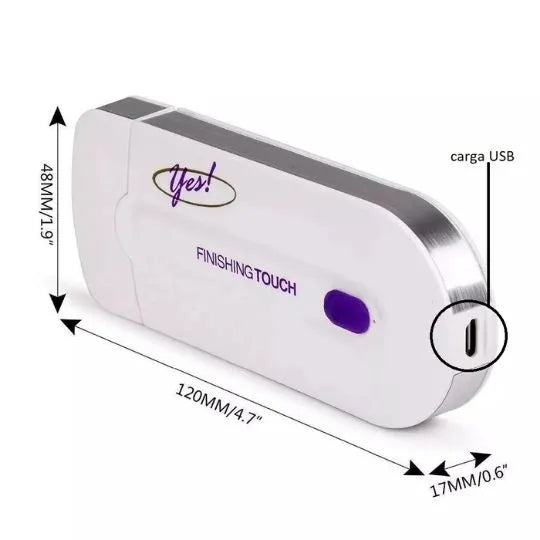 Depiladora Corporal FINISHING TOUCH® + Depiladora Facial Eléctrica (GRÁTIS)
