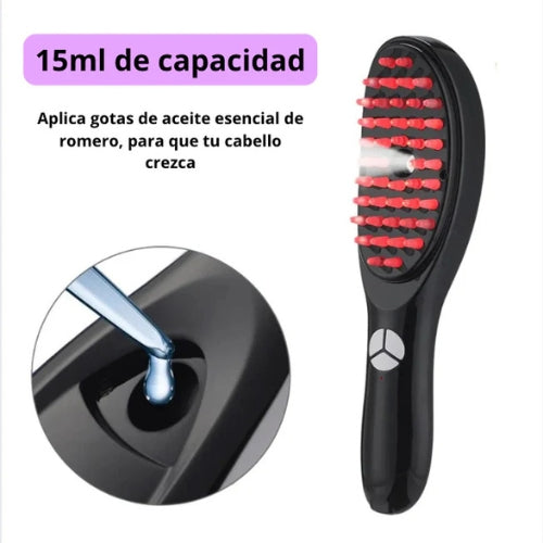 Cepillo Masajeador con Terapia Anti Caída | CepiLuxe®