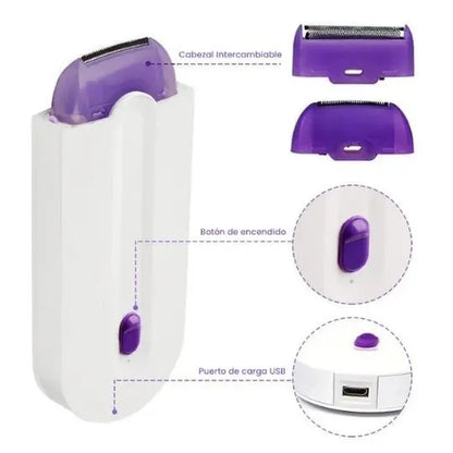 Depiladora Corporal FINISHING TOUCH® + Depiladora Facial Eléctrica (GRÁTIS)