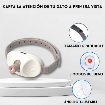 Collar-Juguete Láser para Gatos MiauLáser®