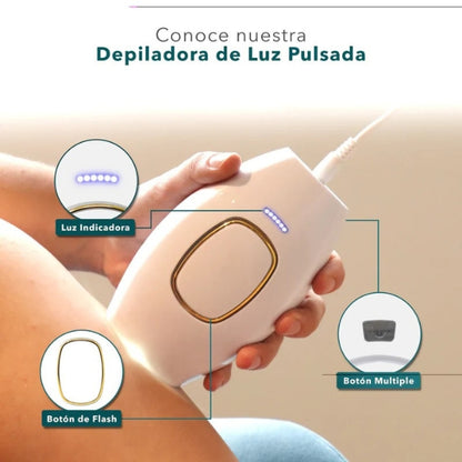 Depiladora IPL PRO™ | Depilación Permanente en 8 Semanas