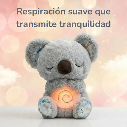 KoalaZen™ | Peluche Calmante con Respiración, Luz y Sonido