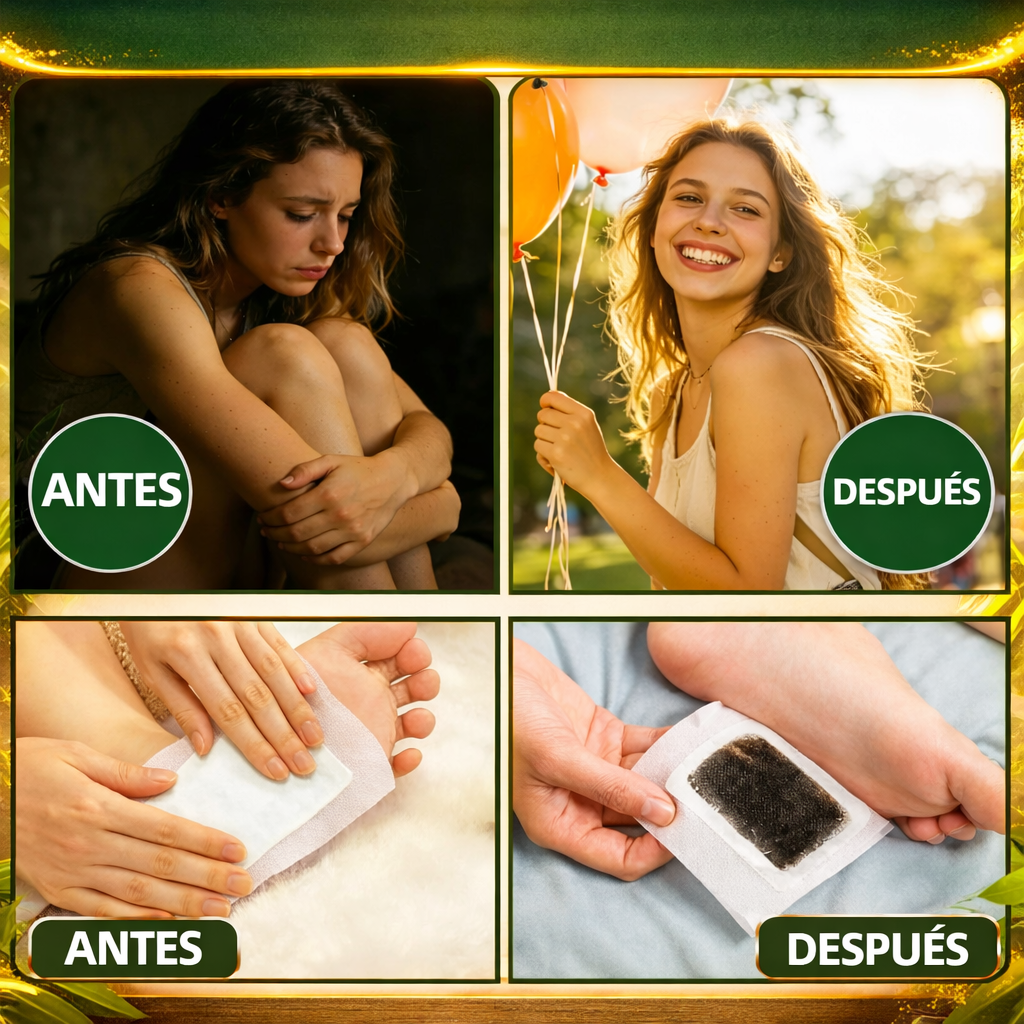 Parches Detox para Pies Kinoki (OFERTA 2X1 ACTIVA)