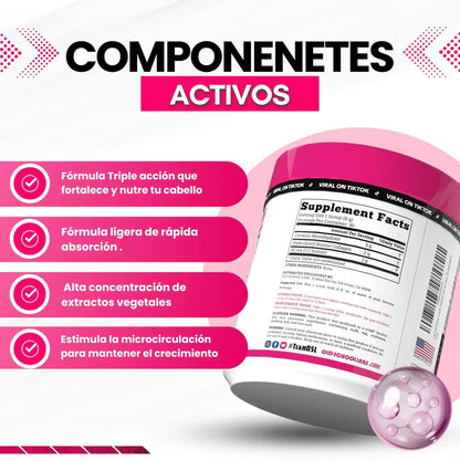 Original OldSchool Labs® Creatina Monohidratada para Mujer (240g)