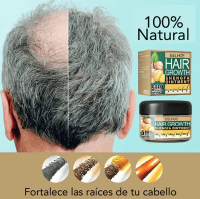 HAIR GROWTH PRO® - Crema de Jengibre Para Crecimiento Capilar
