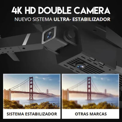 Dron 4K Doble Camara ProMax™ + Maletín Gratis