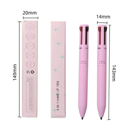 MakeUpPen® 4 en 1 | Cejas, Ojos, Labios y iluminador + SERUM ANTI-MACHAS (REGALO)