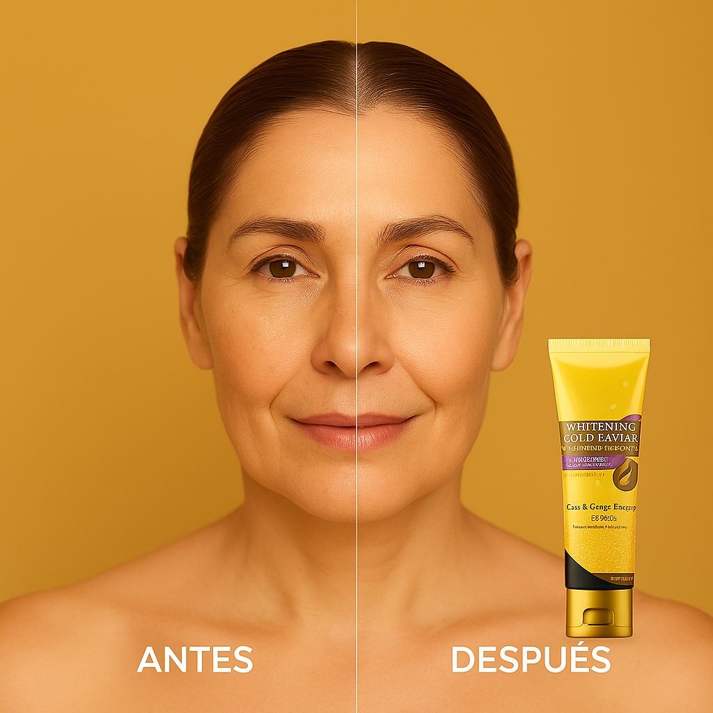 GoldenGlow™ – Mascarilla Facial Dorada con Colágeno y Retinol