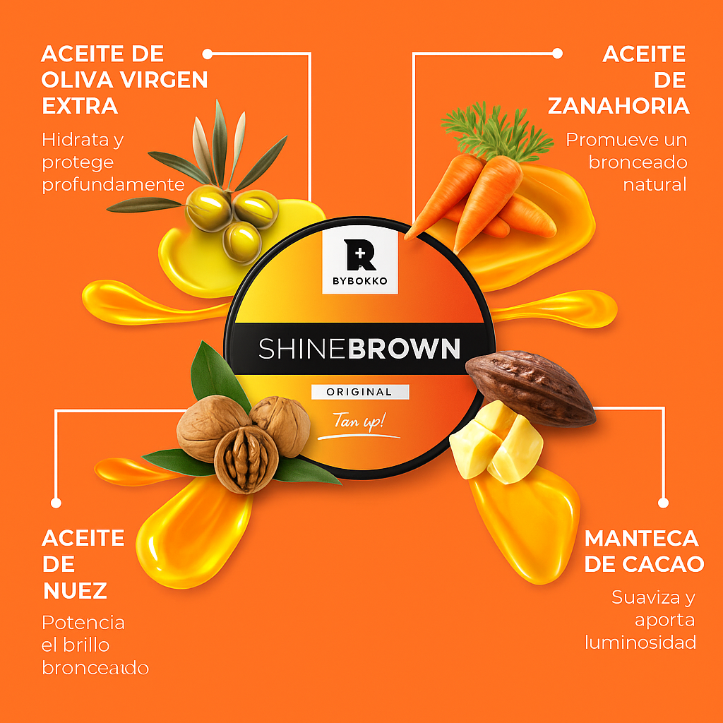 Crema Bronceadora ShineBrown™ 210ml