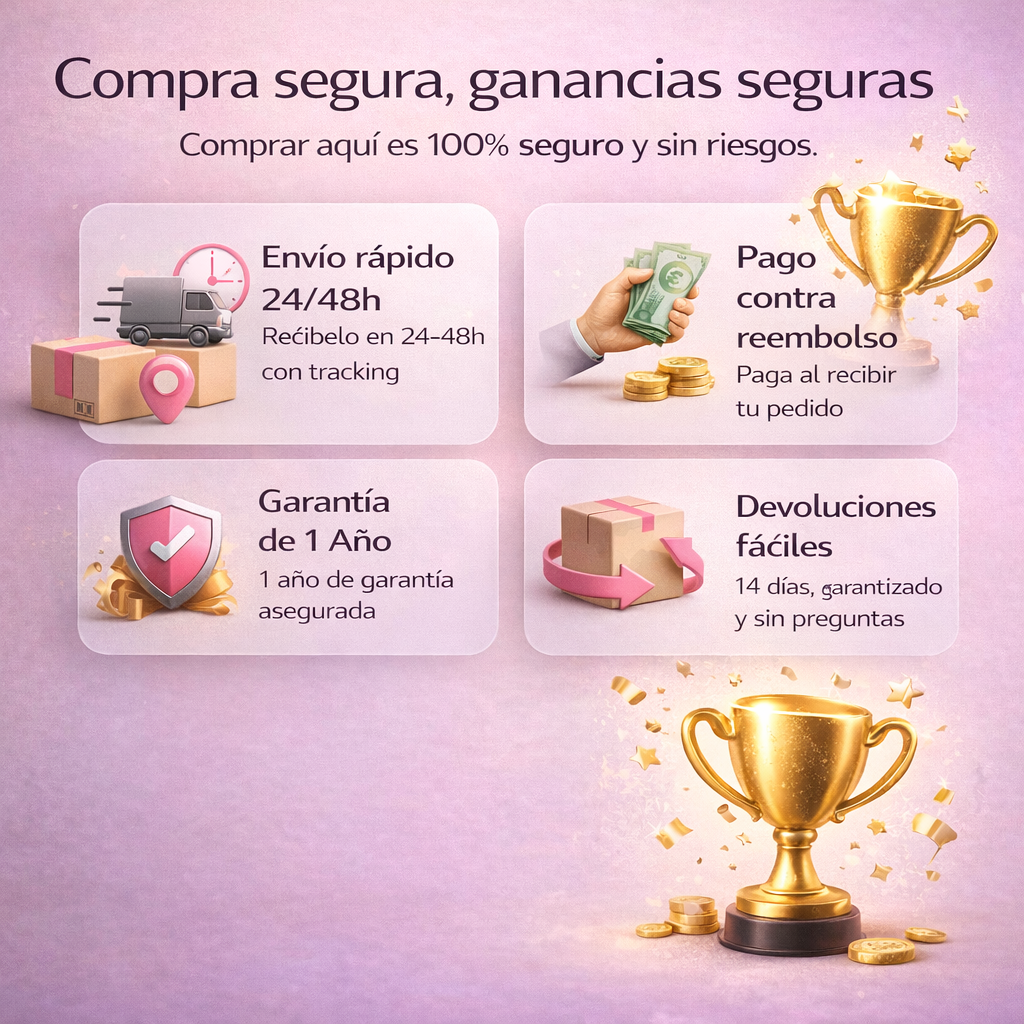 Secador Iónico LuxeAir Pro™ + 5 Acesorios