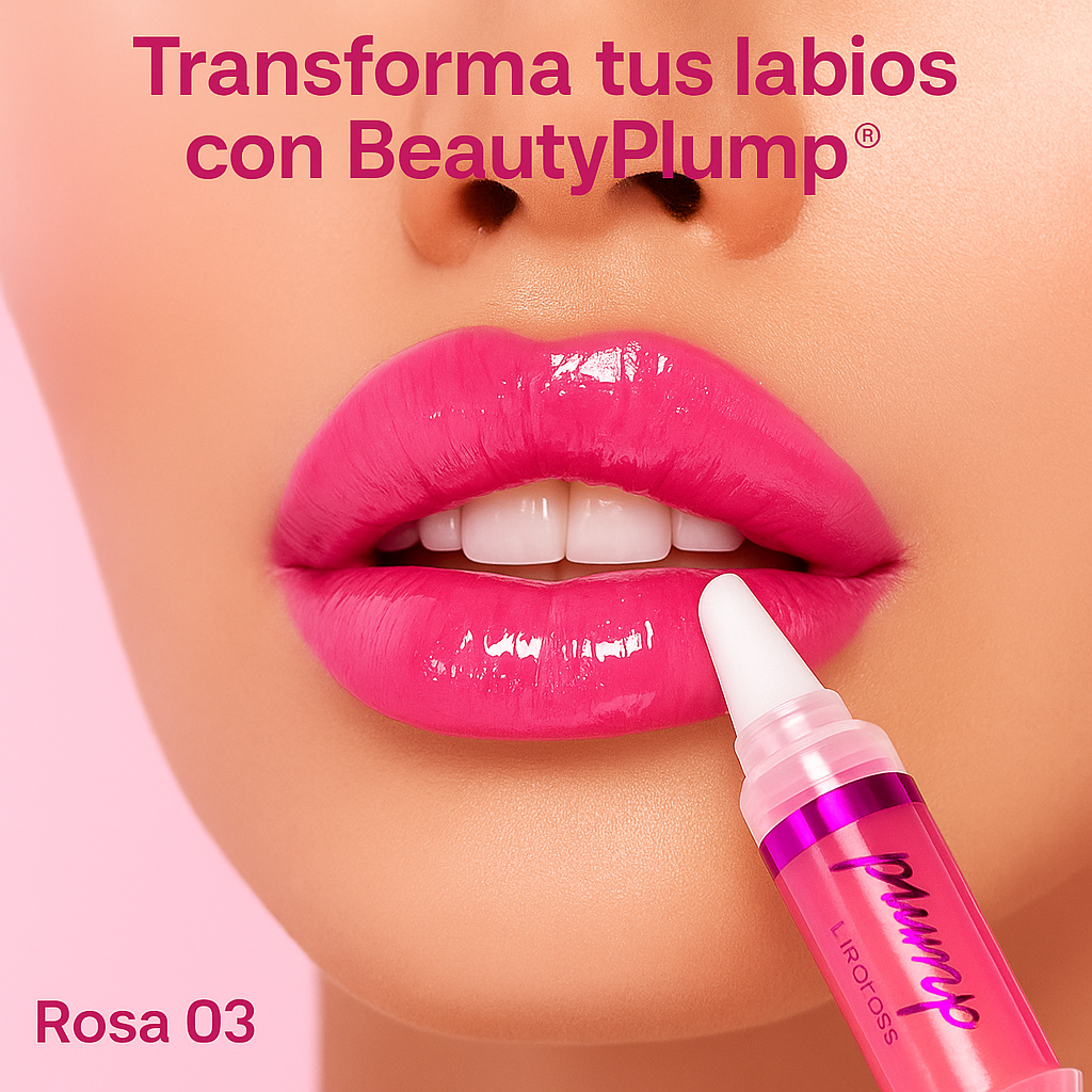 Gloss Voluminizador BeautyPlump® - Volumen para tus labios en 3 minutos