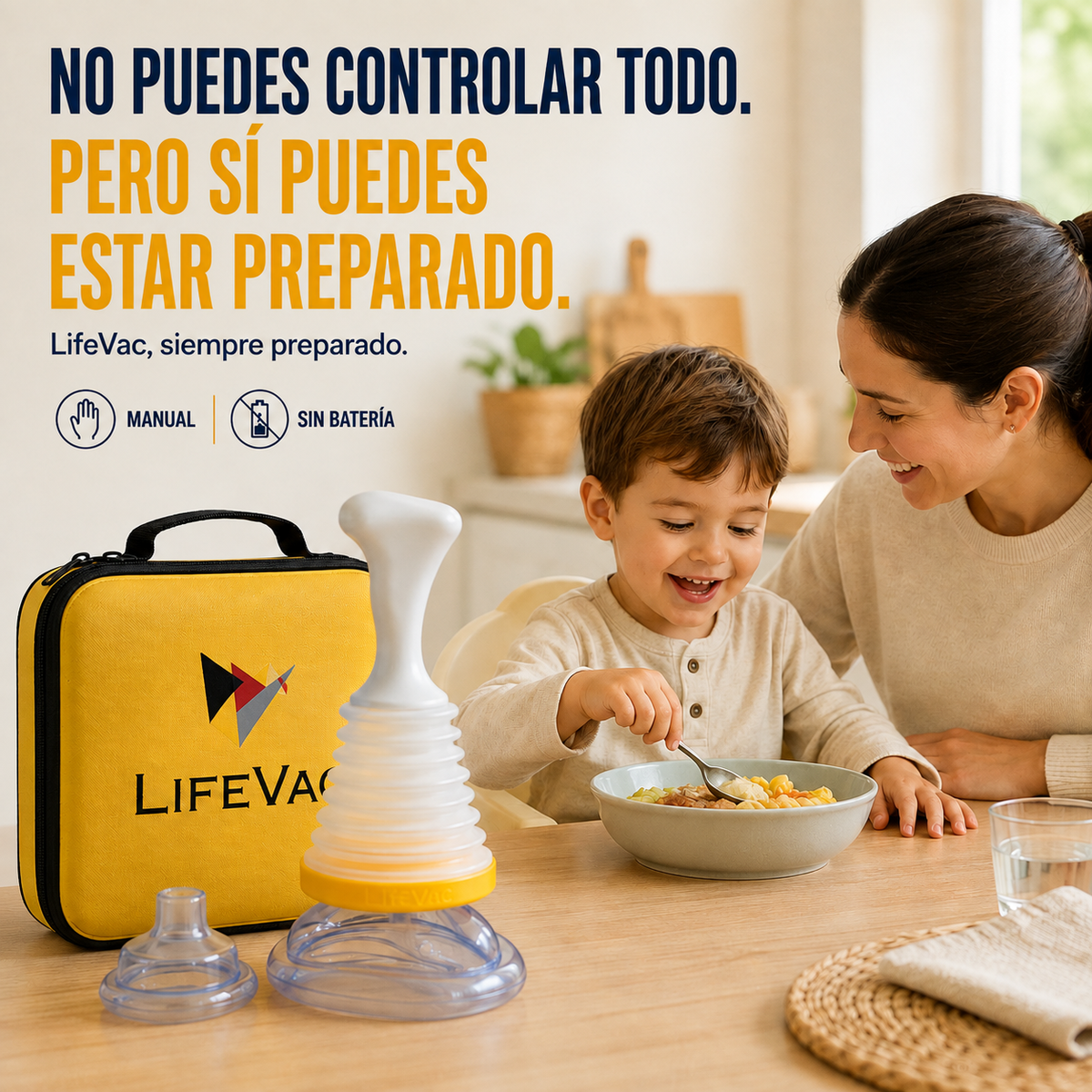 LifeVac® – Kit Antiatragantamiento Familiar