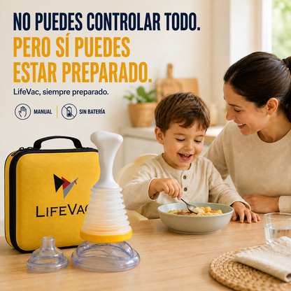 LifeVac® – Kit Antiatragantamiento Familiar