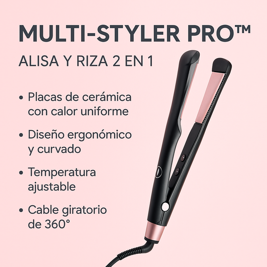 Plancha de Pelo Multi-Styler PRO™ 2 en 1