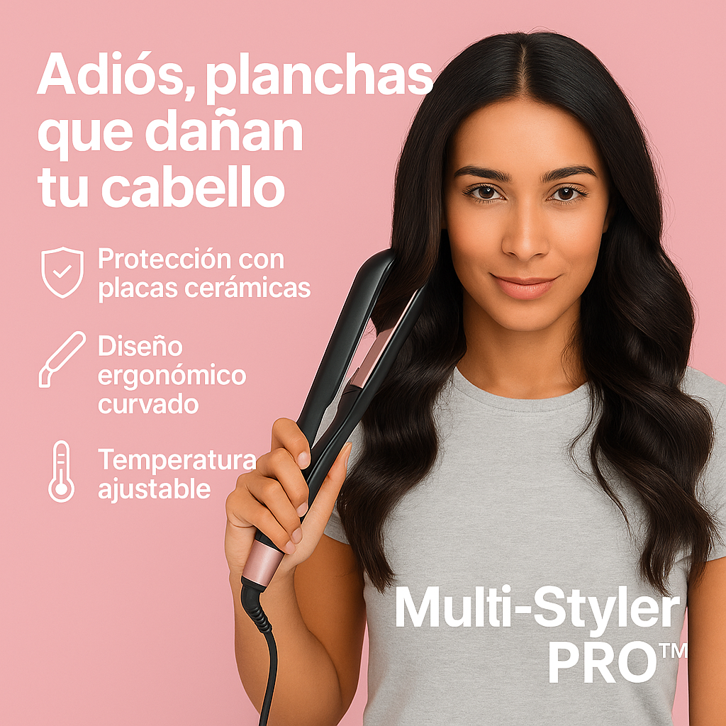 Plancha de Pelo Multi-Styler PRO™ 2 en 1