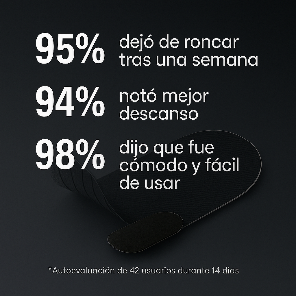 Cinta Bucal NasalPro™ – Respira Bien, Duerme Mejor
