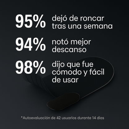 Cinta Bucal NasalPro™ – Respira Bien, Duerme Mejor
