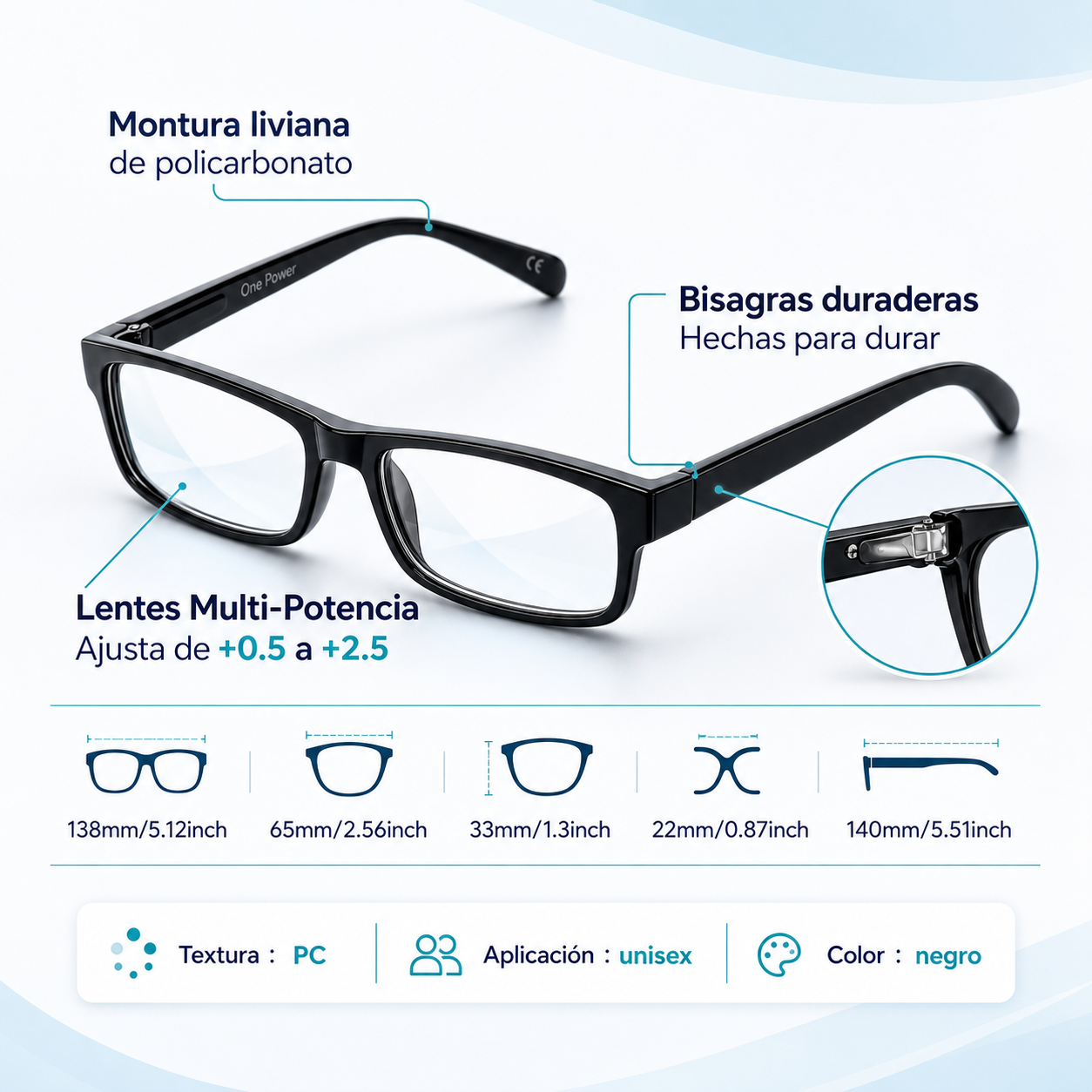 Lentes Multifocales Inteligentes OnePower™ | COMPRA 1, LLEVA 2