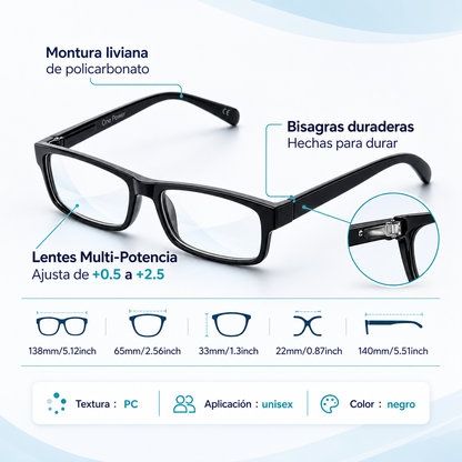 Lentes Multifocales Inteligentes OnePower™ | COMPRA 1, LLEVA 2