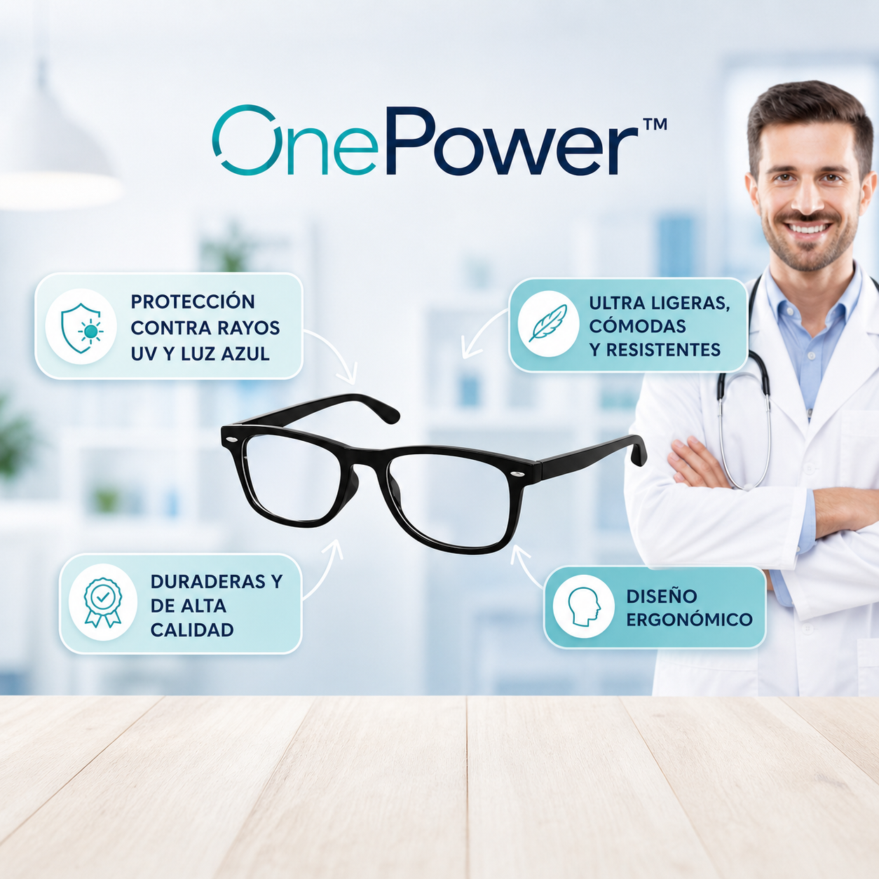 Lentes Multifocales Inteligentes OnePower™ | COMPRA 1, LLEVA 2