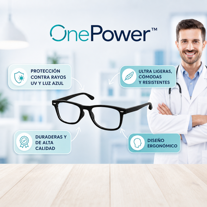 Lentes Multifocales Inteligentes OnePower™ | COMPRA 1, LLEVA 2