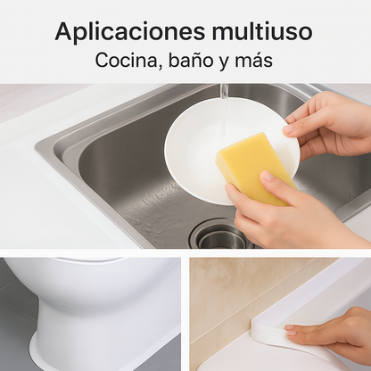 Cinta Impermeable Antimoho SellaClean™ 3.8cm x 3M