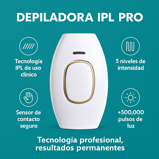 Depiladora IPL PRO™ | Depilación Permanente en 8 Semanas
