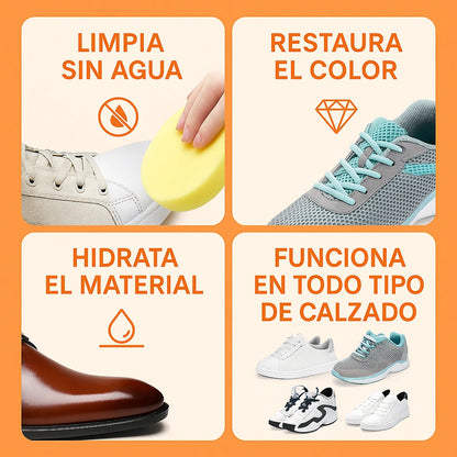 Crema Limpiadora para Zapatos CleaningCream® - Zapatos como nuevos en 2 minutos