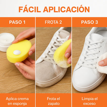 Crema Limpiadora para Zapatos CleaningCream® - Zapatos como nuevos en 2 minutos