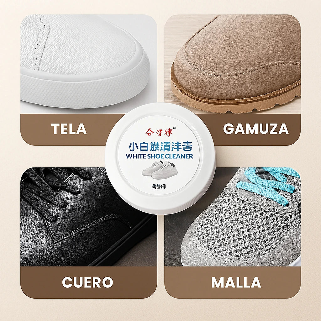 Crema Limpiadora para Zapatos CleaningCream® - Zapatos como nuevos en 2 minutos