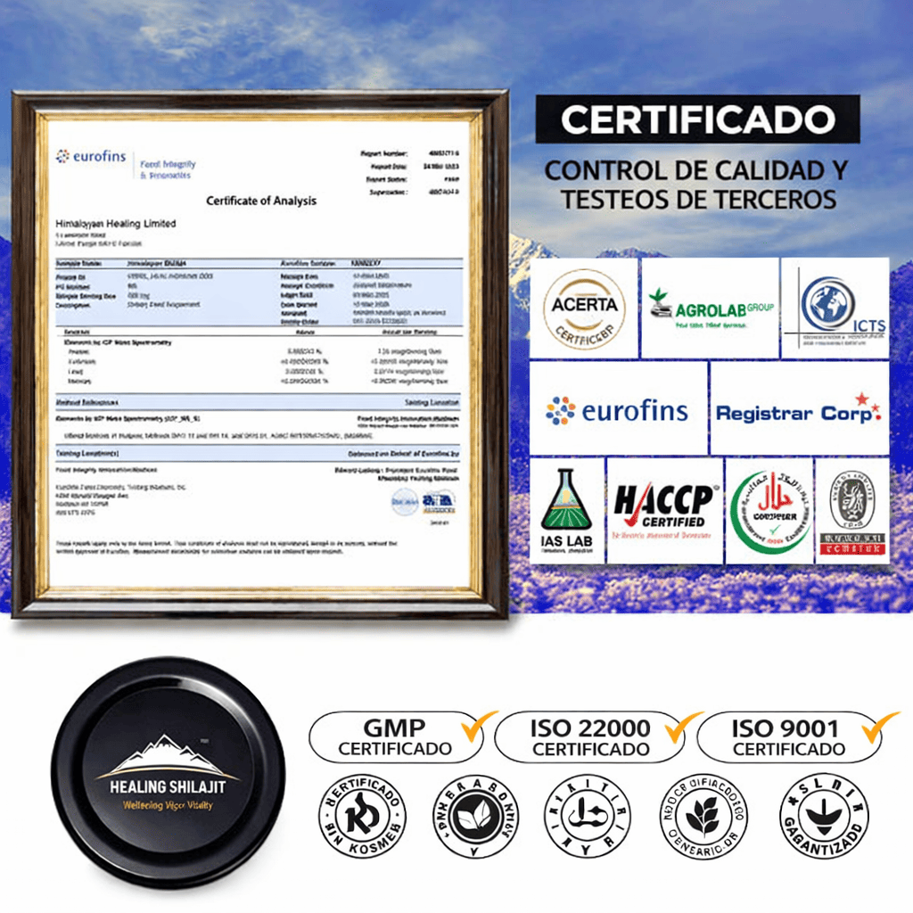 Resina SHILAJIT™ – Energía, Libido y Vitalidad Sin Químicos (100g)