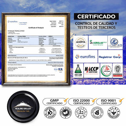 Resina SHILAJIT™ – Energía, Libido y Vitalidad Sin Químicos (100g)