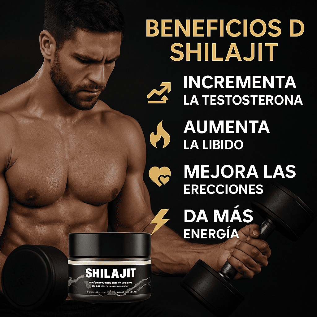 Resina SHILAJIT™ – Energía, Libido y Vitalidad Sin Químicos (100g)