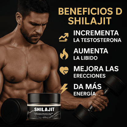 Resina SHILAJIT™ – Energía, Libido y Vitalidad Sin Químicos (100g)