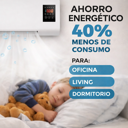Aire Acondicionado Portátil 2 en 1 Calor y Frio - Bajo consumo y Máxima Potencia